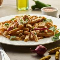 Butter Chicken Pasta Twist · This pasta has our signature butter sauce, All-Natural Garlic butter Breast, penne pasta, fr...