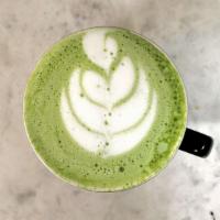 Matcha Latte · Botanic matcha tea with milk! Served hot or iced! Ask about getting ceremonial style!