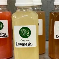 Organic Lemonade  · Organic fresh-squeezed lemonade with pure cane sugar. (16 oz)