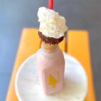 Gelato Shake · A delicious shake made with gelato! Comes with a waffle cone and whipped cream.