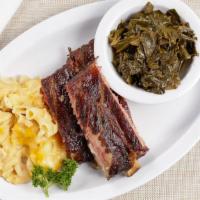 Fall Of The Bone Spare Ribs · 3 bones. Each meal comes with 2 sides