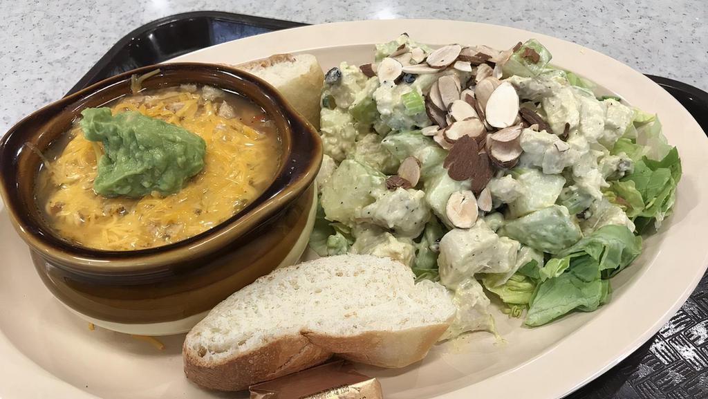 Soup & Salad Combo · 12oz soup with a small house or caesar salad.