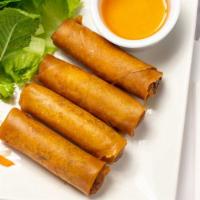 #1. Chả Giò (Egg Rolls) - 4 Pieces · Ground pork and shrimp mixed with shredded carrots, taro, onion fried to a golden crisp. Ser...