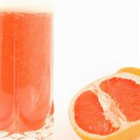 Organic Grapefruit Juice · Fresh squeezed organic grapefruit juice made in house.