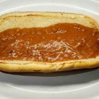 Chili Dog · 1/4 beef hot dog, chili, hot dog bun.