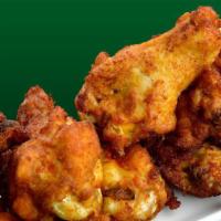 Spicy Buffalo Wings · 8 pieces of medium spicy buffalo wings