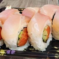 Oishi Roll  · In: Spicy Tuna, Cucumber
Out: Albacore