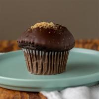 S'More Galore · Scrumptious chocolate cake with a marshmallow center dipped in fudge and sprinkled with grah...