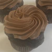Gluten-Free Chocolate Fix · Gluten-Free Chocolate cake topped with Chocolate Buttercream