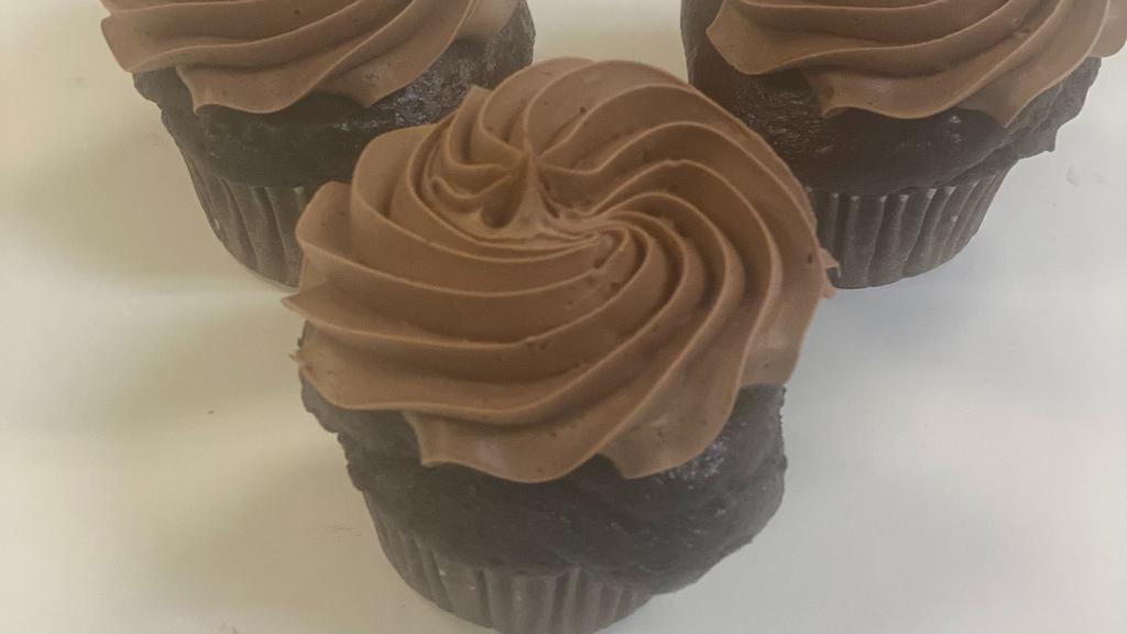 Gluten-Free Chocolate Fix · Gluten-Free Chocolate cake topped with Chocolate Buttercream