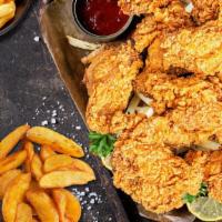 Chicken Bundle #3 · 16 pieces fried chicken prepared to perfection served with two orders of wedges or fries, si...