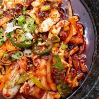 Spicy Stir-Fried Octopus · 