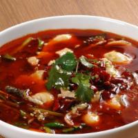 Sliced Fish In Hot Chili Oil 水煮鱼 · *Spicy & Mouth-numbing sensations*  For 2-3 people.