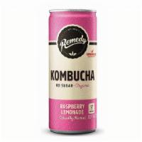 Raspberry Lemonade Kombucha · Organic, No Sugar
8.5fl oz.(250ml)