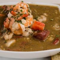 Seafood Gumbo · Voted “best gumbo this side of New Orleans” by jonathan gold of the Los Angeles times. Our f...