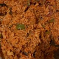 Jambalaya · A mouth-watering new orleans classic with andouille sausage, smoked chicken and succulent sh...
