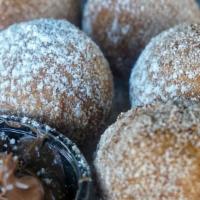 Churro Doughnuts · Cinnamon, Sugar, Nutella, Dulce De Leche