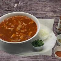 Menudo  · Menudo meat and Caldo only with tortillas, SATURDAY and SUNDAY ONLY