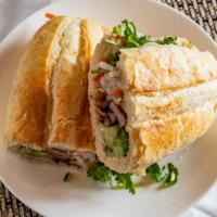#14B. Vietnamese Sandwich · Your choice of pork or chicken.