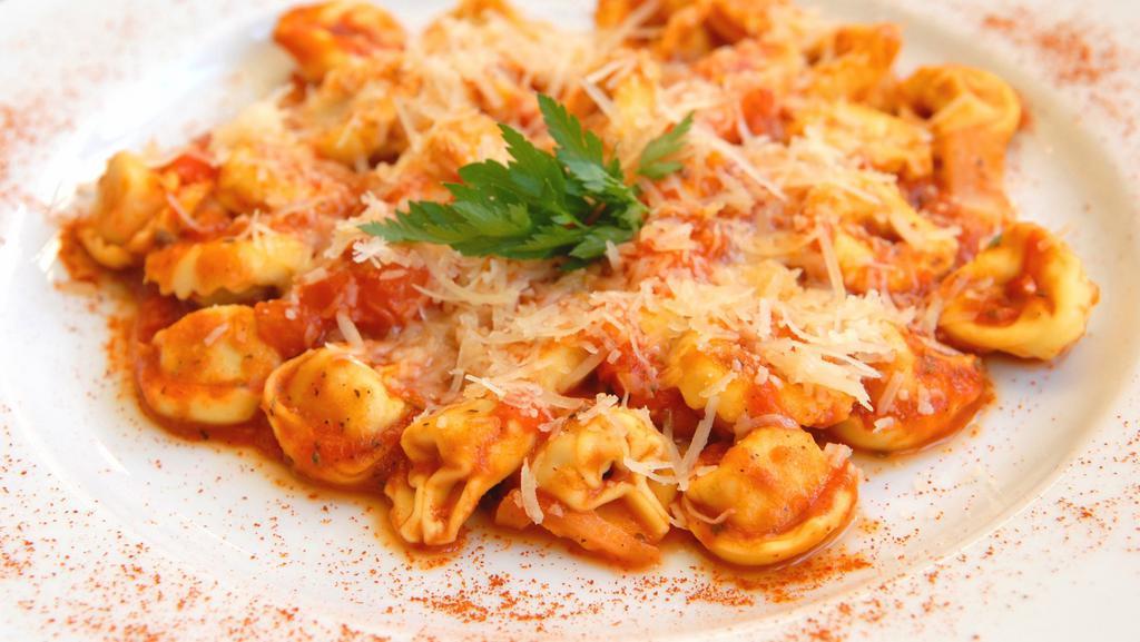 Tortellini · Marinara Sauce, Alfredo, or Creamy Pesto-SAUCE.