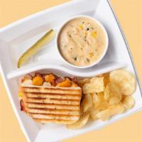 Half Panini Melt & Small Soup · Select one of our mouthwatering Panini Melts with an accompaniment of one of our lip-smackin...