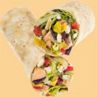Buffalo Bleu Wrap · Our Chef recommends a base of our Romaine/Iceberg Blend. It's served with Grilled Buffalo Ch...