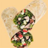 Sophie'S Wrap · This Napa-inspired Signature starts with a recommended base of our Spring Mix. It is served ...