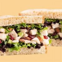 Cranberry 'N Pecan Chicken Salad Sandwich · Enjoy a taste of summer all year long! Our Chef-inspired, house made Chicken Salad with Chop...
