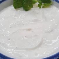 Must O' Mousier · Homemade yogurt mixed with shallots.