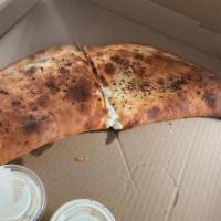 Calzone One Topping · Add toppings for an additional charge.