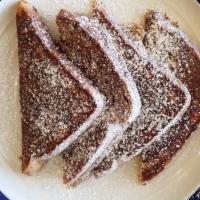 Classic French Toast · with whipped butter and powdered sugar