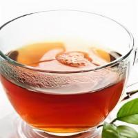 Hot Tea · Jasmine green tea, jasmine black tea, black mint tea and green tea.