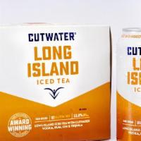 Cutwater Long Island Iced Tea Cocktail · 4 pack 12oz cans. 13.2% ABV. Must be 21 to purchase.