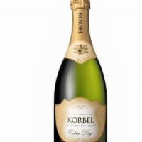 Korbel Extra Dry California Champagne · 750 ml
California- A crisp off-dry champagne that is light, refreshing and very easy to like...