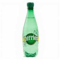 Perrier Sparkling Water · 16oz. Perrier sparkling water plastic bottle