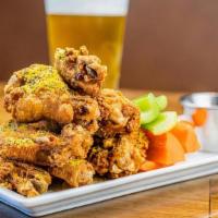 Drum & Wings · CHOICE OF RANCH, BLEU CHEESE,