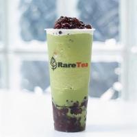 Matcha Smoothie · Smooth and caffeinated our Matcha Red Bean Smoothie is made with our premium ceremonial grad...
