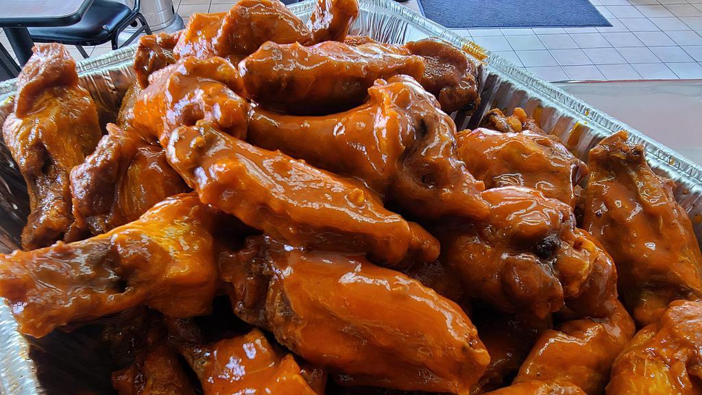 Wings Of Wall Street · 5 Piece Sesame or hot buffalo or bbq wings.