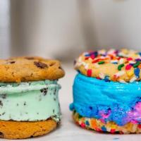 Ice Cream Sandwich · Your favorite Thrifty ice cream and your 2 favorite cookies.