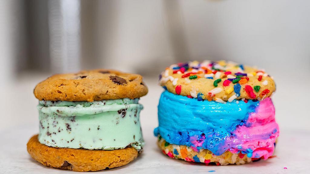 Ice Cream Sandwich · Your favorite Thrifty ice cream and your 2 favorite cookies.
