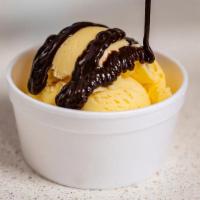 3 Scoops Hot Fudge Sundae · Your favorite ice cream, hot fudge, whipped cream, nuts and cherry.