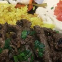 Beef & Lamb Shawarma  · small wrap with pita bread only