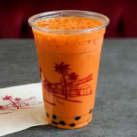 Thai Tea · Traditional Thai tea made with condensed milk.