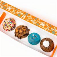 Dirty Four Box (Mixed Cookies) · Choose up to 4 of our large specialty cookies of the week.