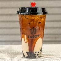 Dirty Boba Milk Tea · 