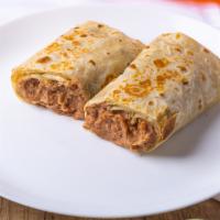 Beans Only Burrito · Refried Pinto Beans
