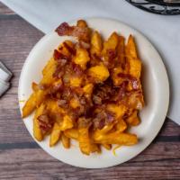 Bacon Cheese Fries · 880 Cal.
