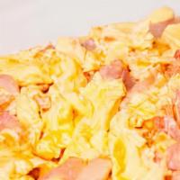 Ham And Eggs · Comes with beans.