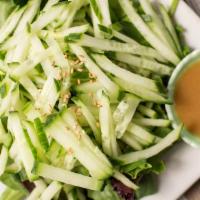 Cucumber Salad · Vegan.