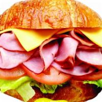 Ham Croissant Sandwich · 